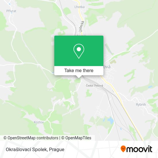 Okrašlovací Spolek map