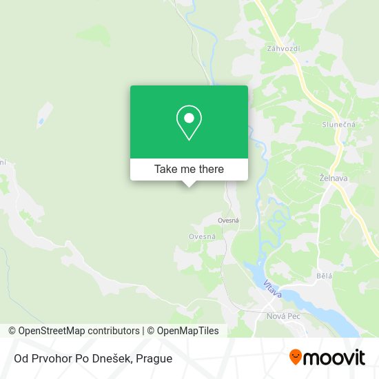 Карта Od Prvohor Po Dnešek