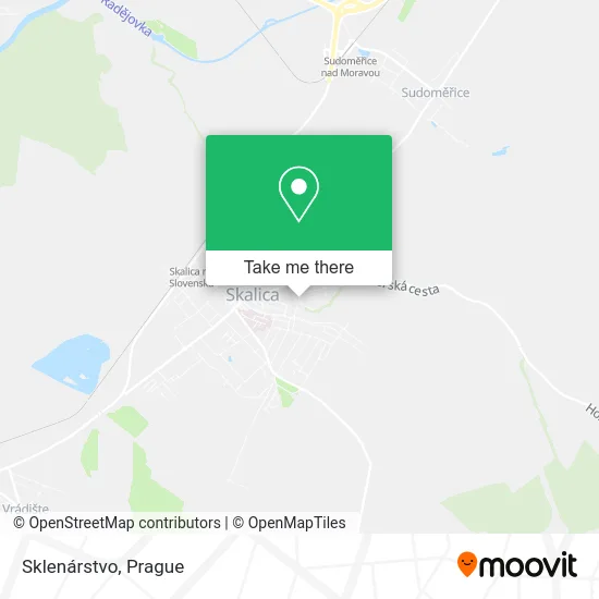 Карта Sklenárstvo