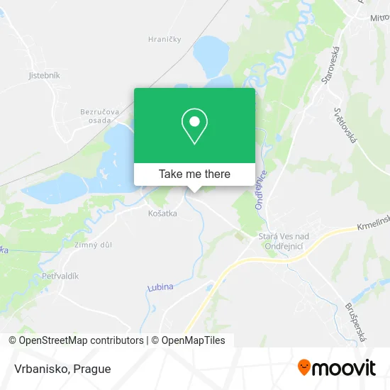 Карта Vrbanisko