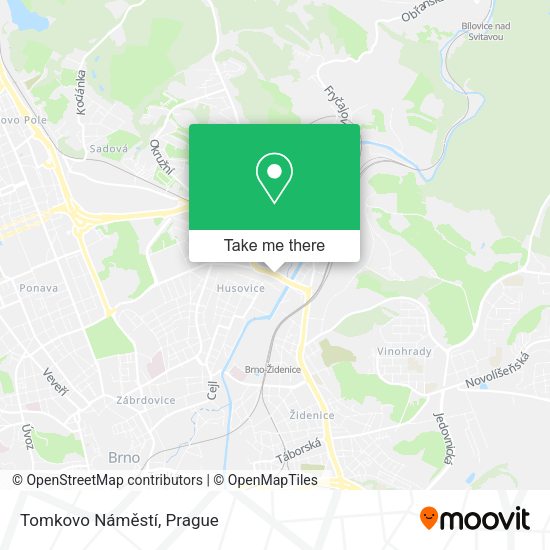Tomkovo Náměstí map