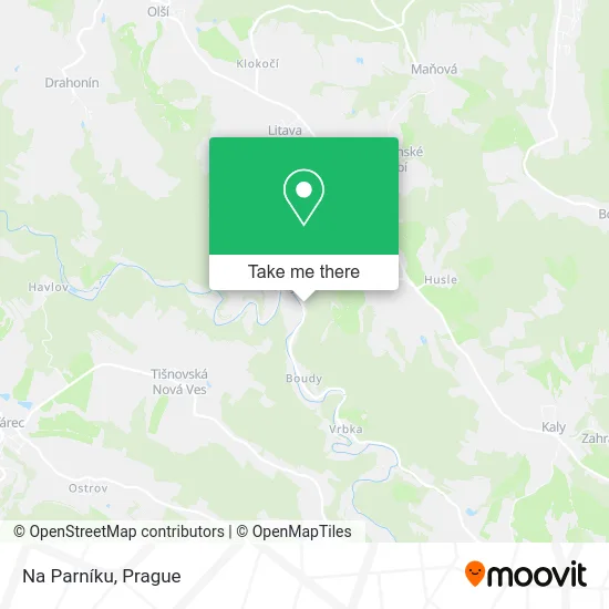 Карта Na Parníku