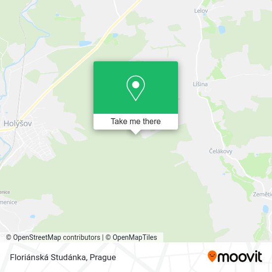 Floriánská Studánka map
