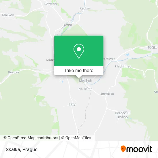 Карта Skalka