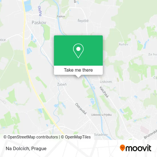 Карта Na Dolcích