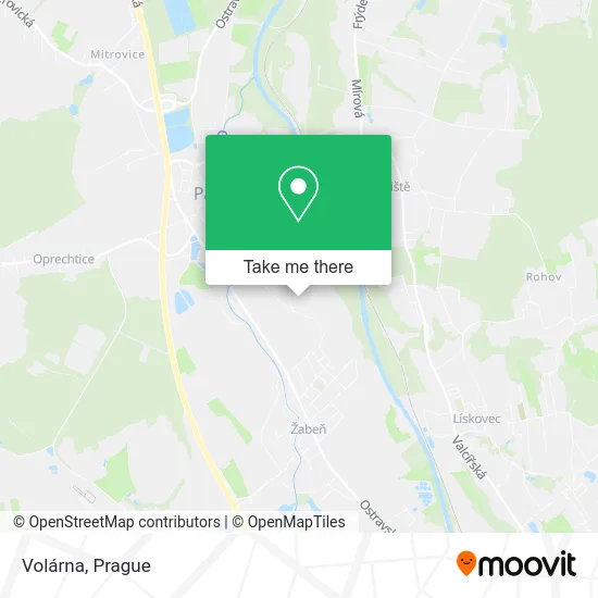 Карта Volárna