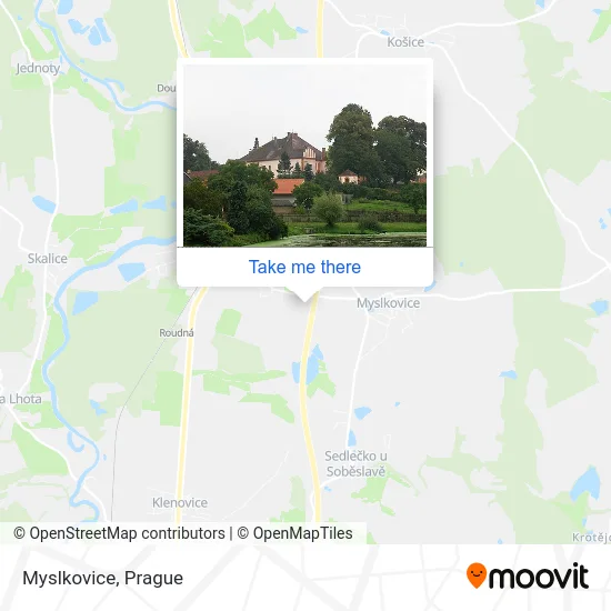 Карта Myslkovice
