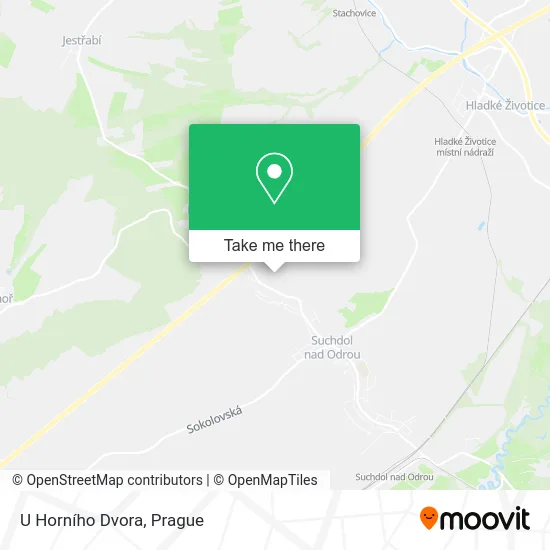 Карта U Horního Dvora