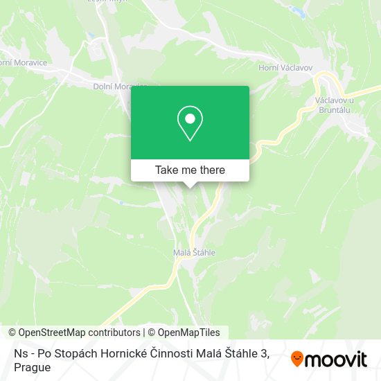 Ns - Po Stopách Hornické Činnosti Malá Štáhle 3 map