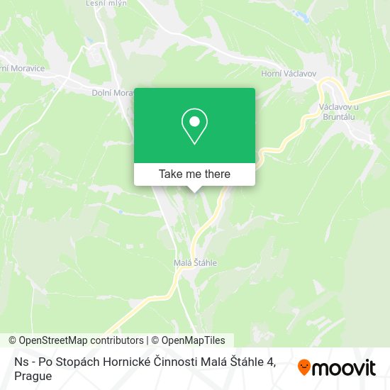 Ns - Po Stopách Hornické Činnosti Malá Štáhle 4 map