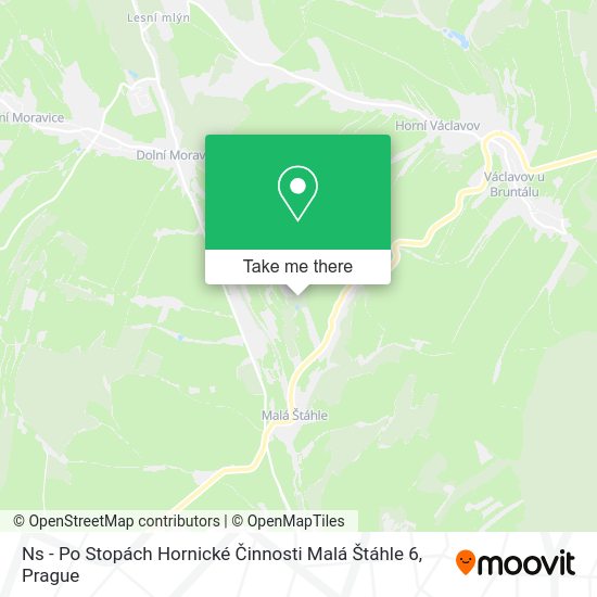 Ns - Po Stopách Hornické Činnosti Malá Štáhle 6 map