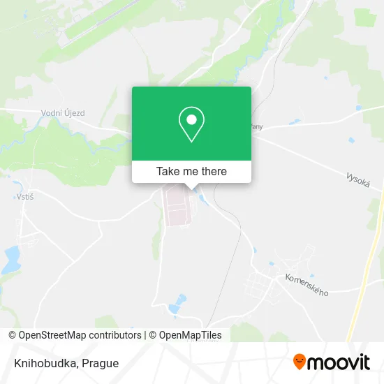 Карта Knihobudka