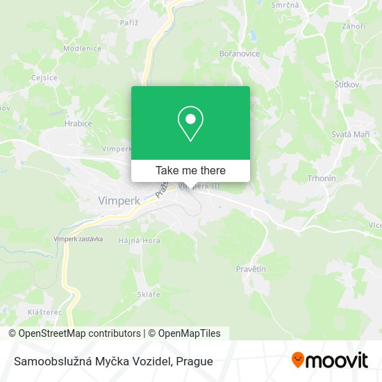 Samoobslužná Myčka Vozidel map