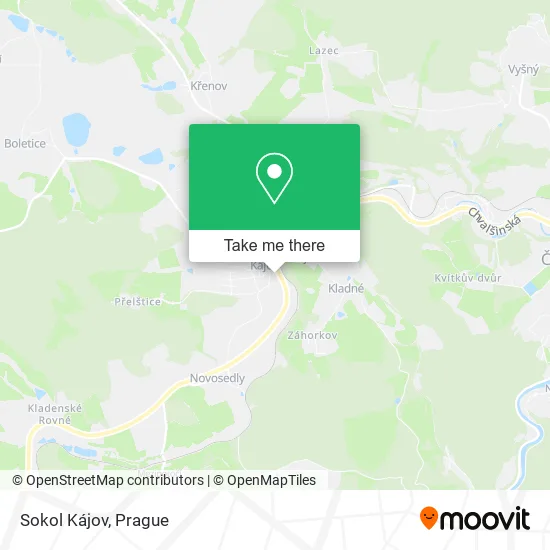 Карта Sokol Kájov