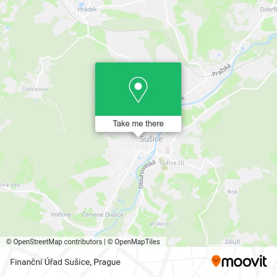 Finanční Úřad Sušice map
