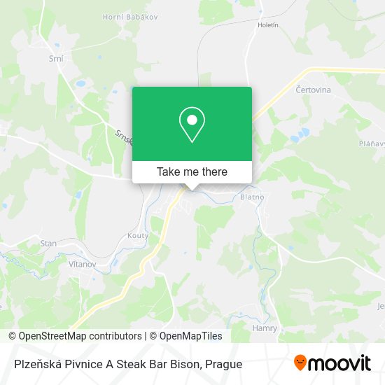 Plzeňská Pivnice A Steak Bar Bison map