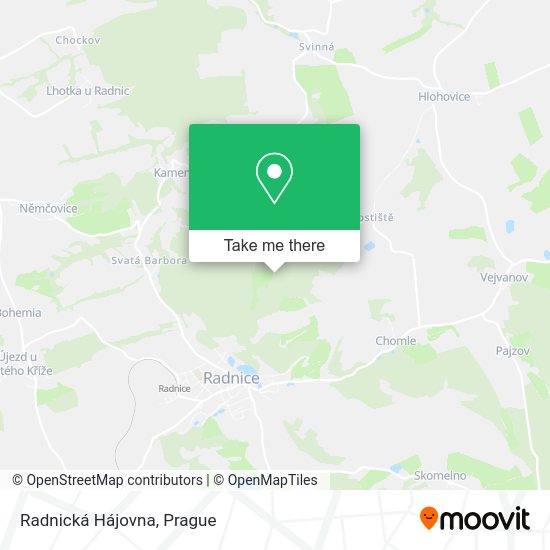 Карта Radnická Hájovna