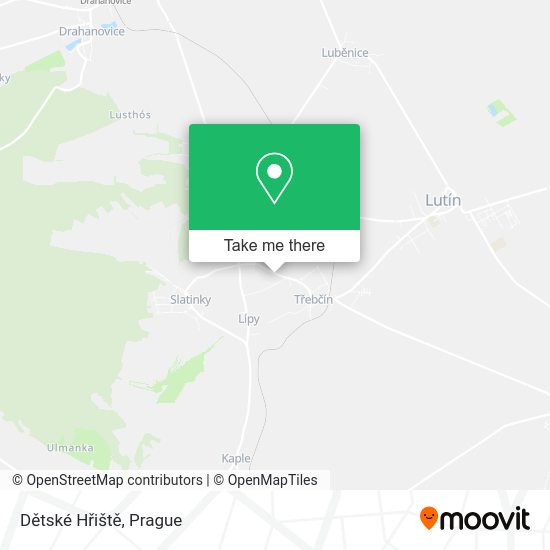 Dětské Hřiště map
