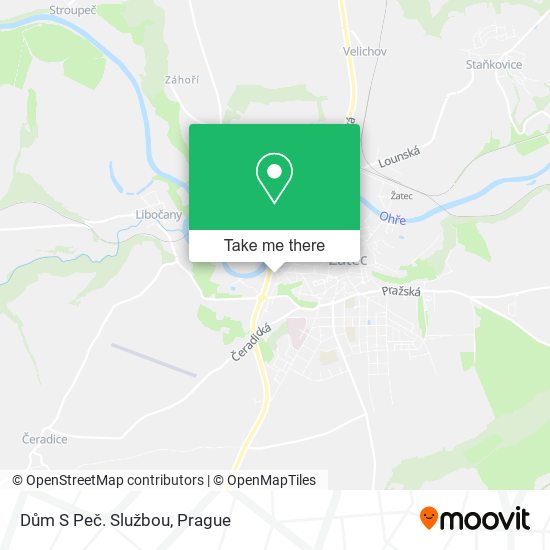 Dům S Peč. Službou map