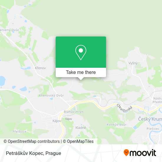 Petráškův Kopec map