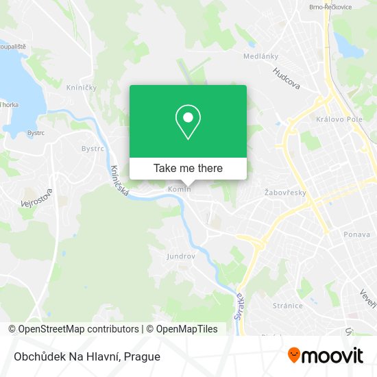 Obchůdek Na Hlavní map