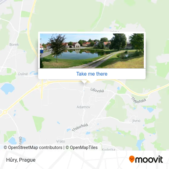 Карта Hůry