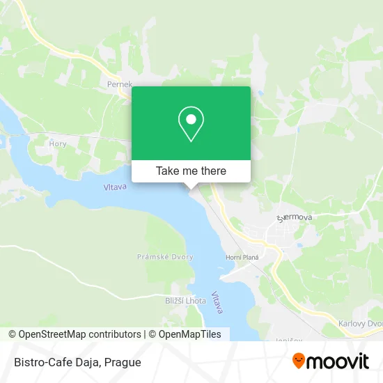 Карта Bistro-Cafe Daja