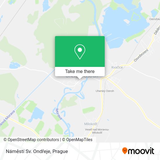 Náměstí Sv. Ondřeje map