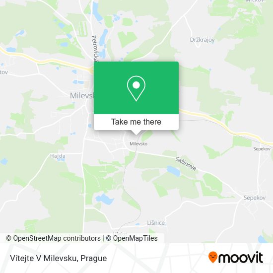 Vítejte V Milevsku map
