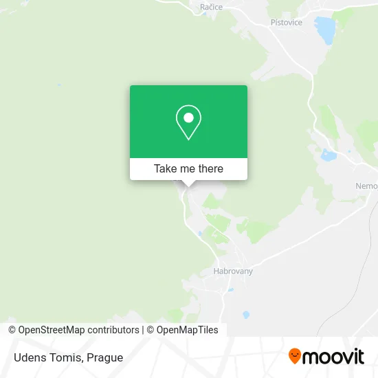 Карта Udens Tomis