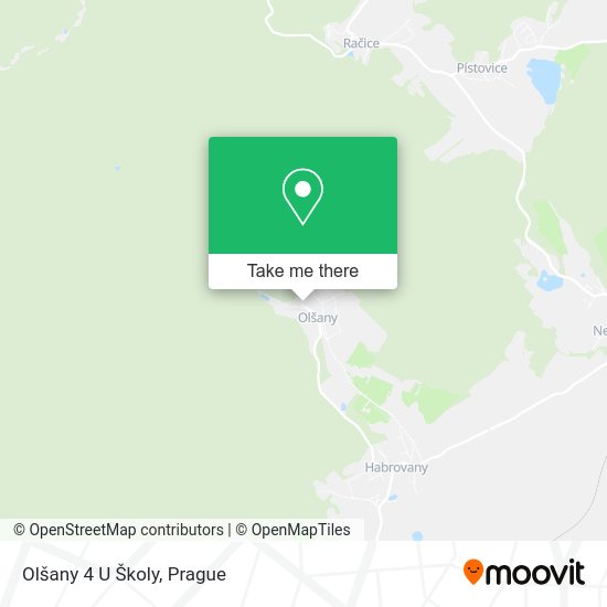 Olšany 4 U Školy map