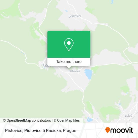 Pístovice, Pístovice 5 Račická map