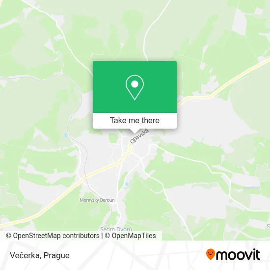 Карта Večerka