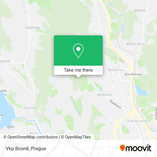 Карта Vkp Bosně