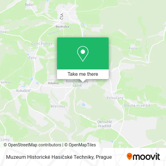 Карта Muzeum Historické Hasičské Techniky