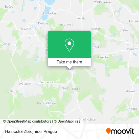 Карта Hasičská Zbrojnice