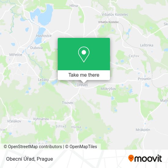 Obecní Úřad map