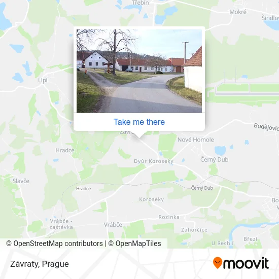 Карта Závraty