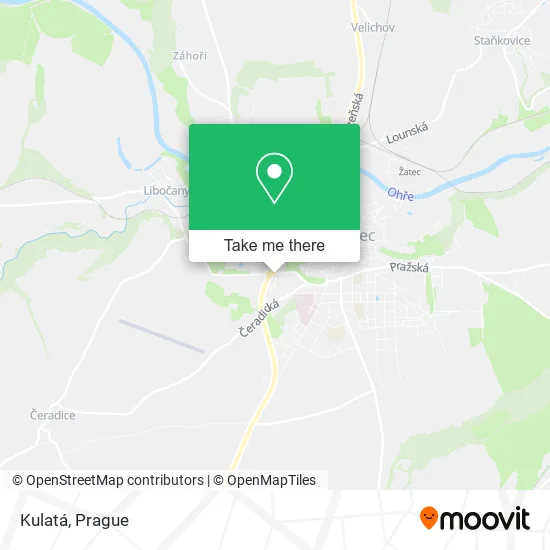 Карта Kulatá