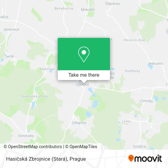 Карта Hasičská Zbrojnice (Stará)