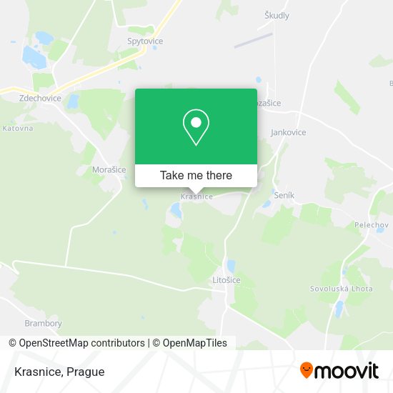 Карта Krasnice