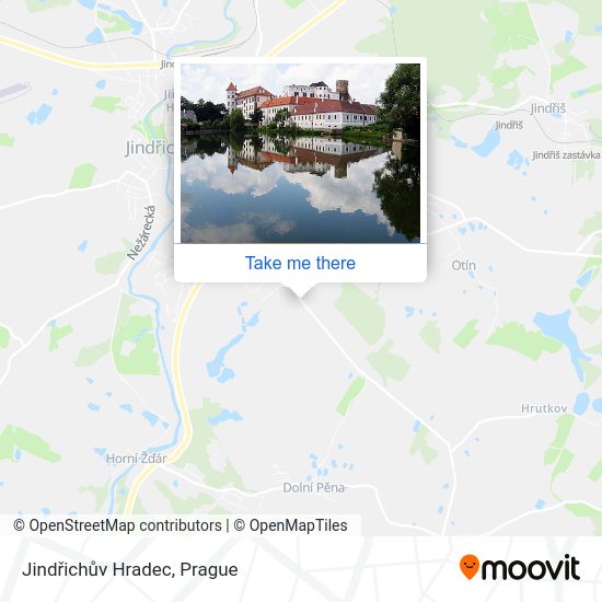 Jindřichův Hradec map