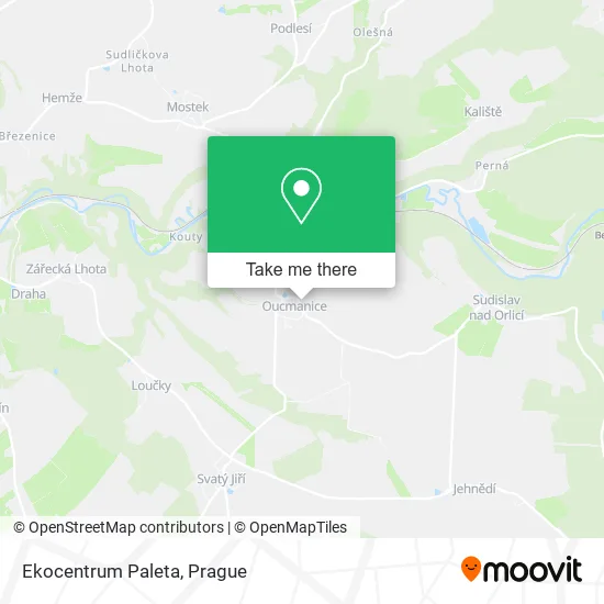 Карта Ekocentrum Paleta