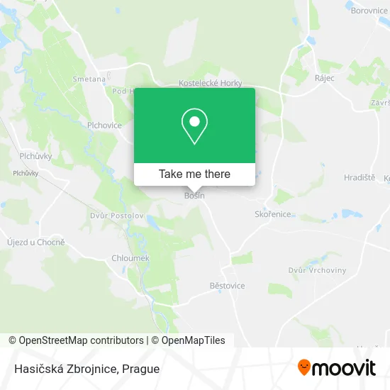 Карта Hasičská Zbrojnice