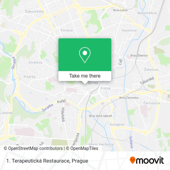 1. Terapeutická Restaurace map