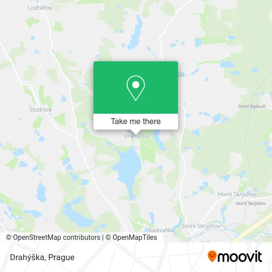 Карта Drahýška