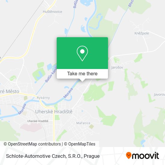 Schlote-Automotive Czech, S.R.O. map