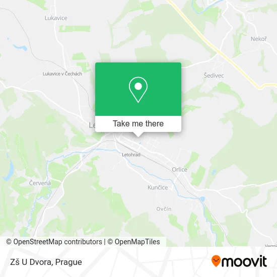 Карта Zš U Dvora