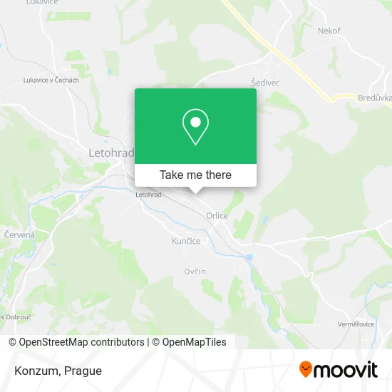 Карта Konzum