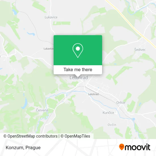 Карта Konzum